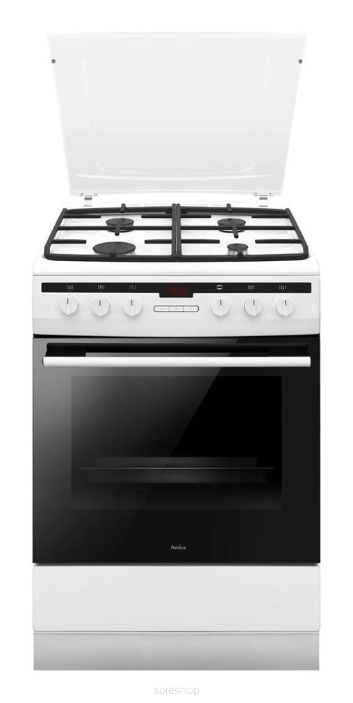 Kuchnia AMICA 617GEH3.33HZpTaDpA(W) PIZZA