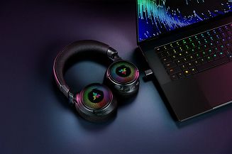 Razer Kraken V4 Zestaw słuchawkowy Bezprzewodowy Opaska na głowę Gaming USB Typu-A Bluetooth Czarny - 3