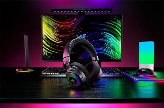 Razer Kraken V4 Zestaw słuchawkowy Bezprzewodowy Opaska na głowę Gaming USB Typu-A Bluetooth Czarny - 8