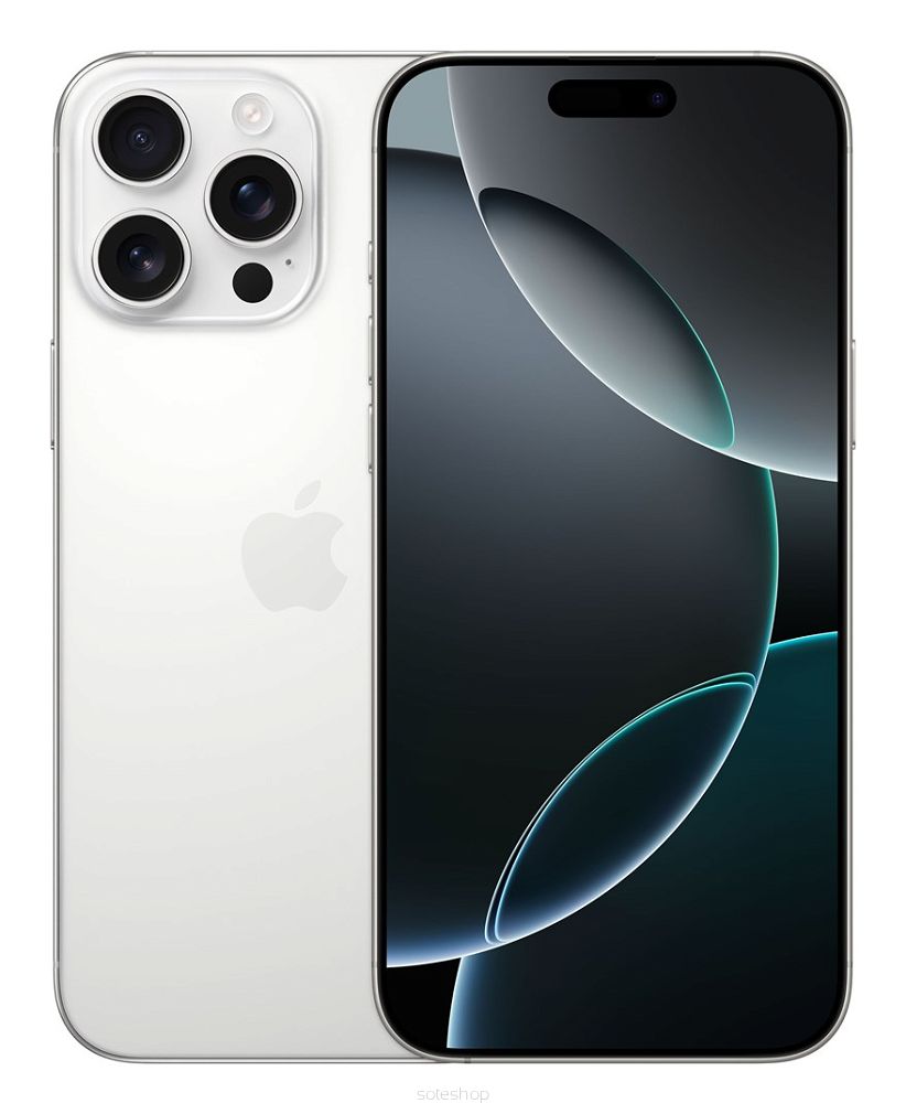 Telefon komórkowy iPhone 16 Pro Max/1TB Biały Tytan MYX53 Apple