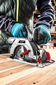 Graphite 58G023 przenośna pilarka tarczowa 16,5 cm Szary, Czerwony, Srebrny 4200 RPM - 8