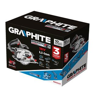 Graphite 58G023 przenośna pilarka tarczowa 16,5 cm Szary, Czerwony, Srebrny 4200 RPM - 13