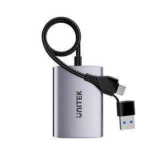 Adapter USB-A/USB-C | 2x HDMI - Unitek V1427A01 - 4