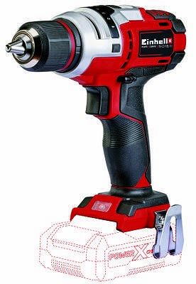 Einhell TE-CD 18 Li E-Solo 1,14 kg Czarny, Czerwony
