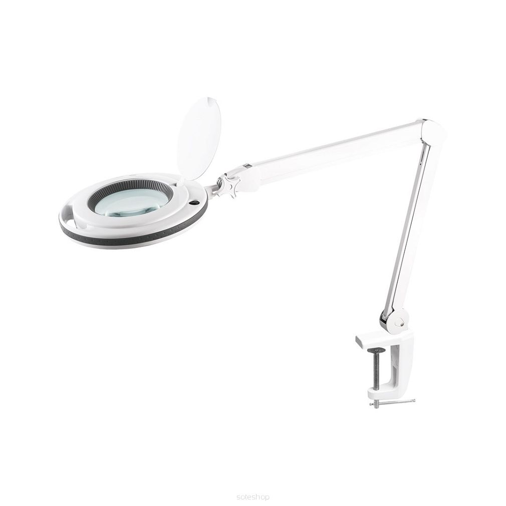 Lampa warsztatowa z lupą Rebel 5D 10W 6500 K