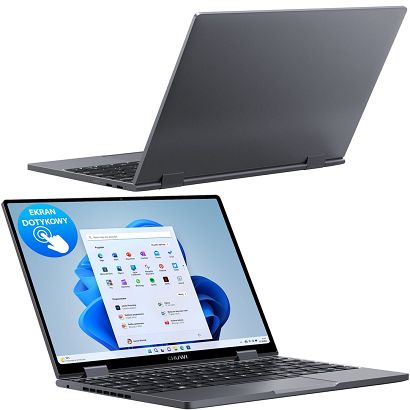Chuwi MiniBook-X-2023-K1-SR 10.51" (1200x1920) TouchScreen IPS x360 Celeron N150 12GB SSD512GB BT BacklitKeyboard Win 11 Silver  (WYPRZEDAŻ)