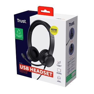Słuchawki TRUST AYDA USB-ENC - 3