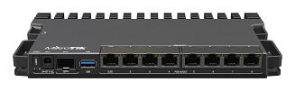 Router Mikrotik RB5009UPr+S+IN Total Ethernet  Ports:9; Architecture:ARM 64bit; CPU core:4 - 4