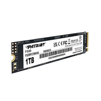 SSD Patriot Viper P320 M.2 PCI-Ex4 NVMe 1TB 3GB/s - 4