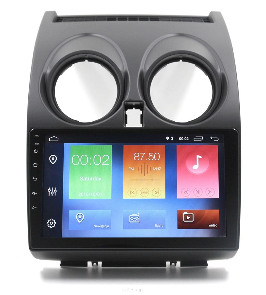 Radio nawigacja GPS Nissan Qashqai 2006-13 Android