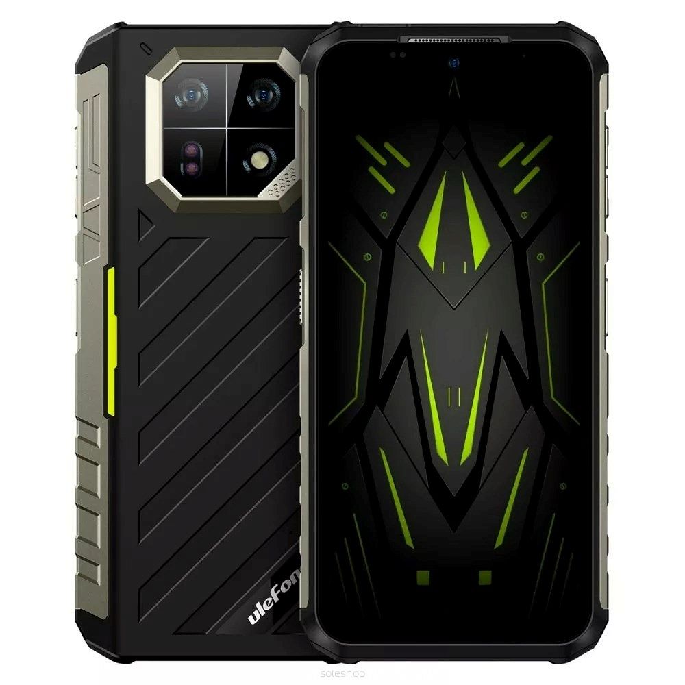 Ulefone Armor 22 8/256GB Czarno-zielony bez ładowarki