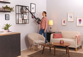 Hoover HF1 HF103X 011 Pionowy odkurzacz Bateria Suchy Tkanina Bez worka 0,9 l 170 W Tytan - 18