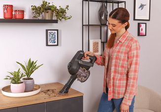 Hoover HF1 HF103X 011 Pionowy odkurzacz Bateria Suchy Tkanina Bez worka 0,9 l 170 W Tytan - 19