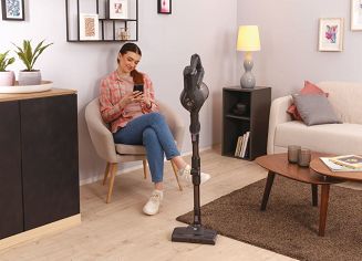 Hoover HF1 HF103X 011 Pionowy odkurzacz Bateria Suchy Tkanina Bez worka 0,9 l 170 W Tytan - 16