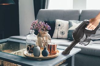 Hoover HF1 HF103X 011 Pionowy odkurzacz Bateria Suchy Tkanina Bez worka 0,9 l 170 W Tytan - 3