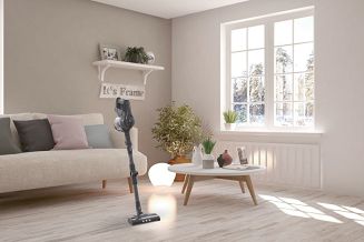 Hoover HF1 HF103X 011 Pionowy odkurzacz Bateria Suchy Tkanina Bez worka 0,9 l 170 W Tytan - 14