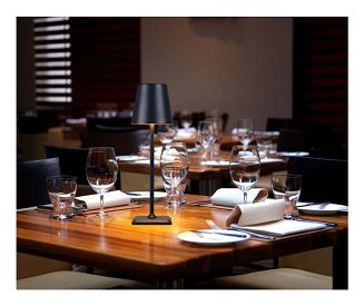 Techly I-LED LAMP-BK lampa stołowa Niewymienialne źródło światła 3 W E Czarny - 4