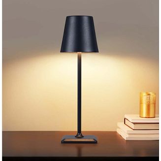 Techly I-LED LAMP-BK lampa stołowa Niewymienialne źródło światła 3 W E Czarny - 6