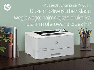 DRUKARKA HP LASER LASERJET M406Dn - 14