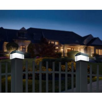 GREENBLUE LAMPA SOLARNA NA SŁUPEK 100*100 - DASZEK KOPERTOWY GB128 - 10