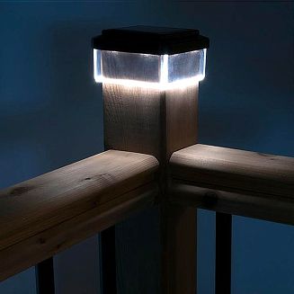 GREENBLUE LAMPA SOLARNA NA SŁUPEK 100*100 - DASZEK KOPERTOWY GB128 - 6