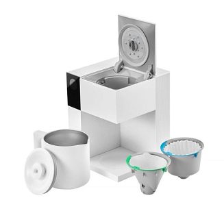 Fellow Aiden Ekspres przelewowy biały 1,5L - 5