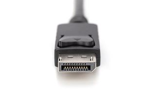 Kabel adapter HDMI 4K 30Hz zasilanie USB A na DisplayPort 2m - 3