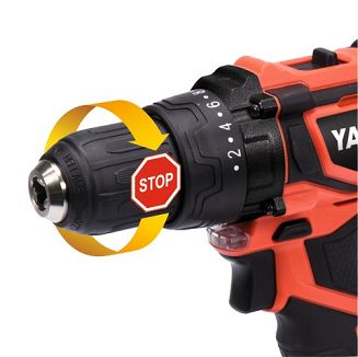 Yato YT-82795 wiertło 2000 RPM Zamek centralny 1,2 kg Czarny, Czerwony - 4