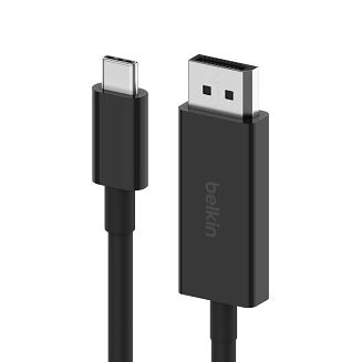 Kabel Belkin Connect USB-C to DisplayPort 1.4 Cable 2m Black - 4