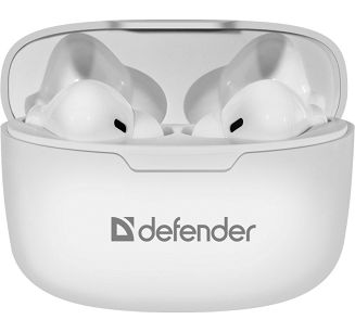 DEFENDER SŁUCHAWKI BLUETOOTH TWINS 903 DOUSZNE BIAŁE 63903 - 6