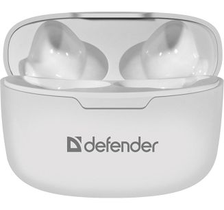DEFENDER SŁUCHAWKI BLUETOOTH TWINS 903 DOUSZNE BIAŁE 63903 - 10