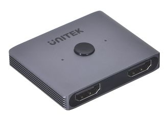 Unitek dwukierunkowy przełącznik sygnału HDMI 2.1 2 in 1 out 8K - 5