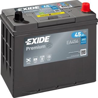 Exide EA456 akumulator samochodowy ołowiany (VRLA) 45 Ah 12 V 390 A - 3