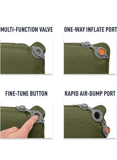 Mata samopompująca SEA TO SUMMIT Camp Plus S.I. Green - 12