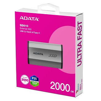 ADATA DYSK SSD SD 810 2TB SILVER - 7