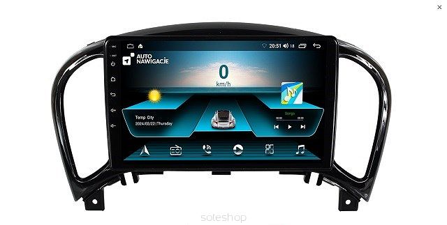 RADIO NAWIGACJA GPS NISSAN JUKE 2010+ ANDROID
