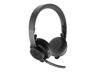 Słuchawki z mikrofonem Logitech Zone (981000854) Bluetooth Grafitowy - 13
