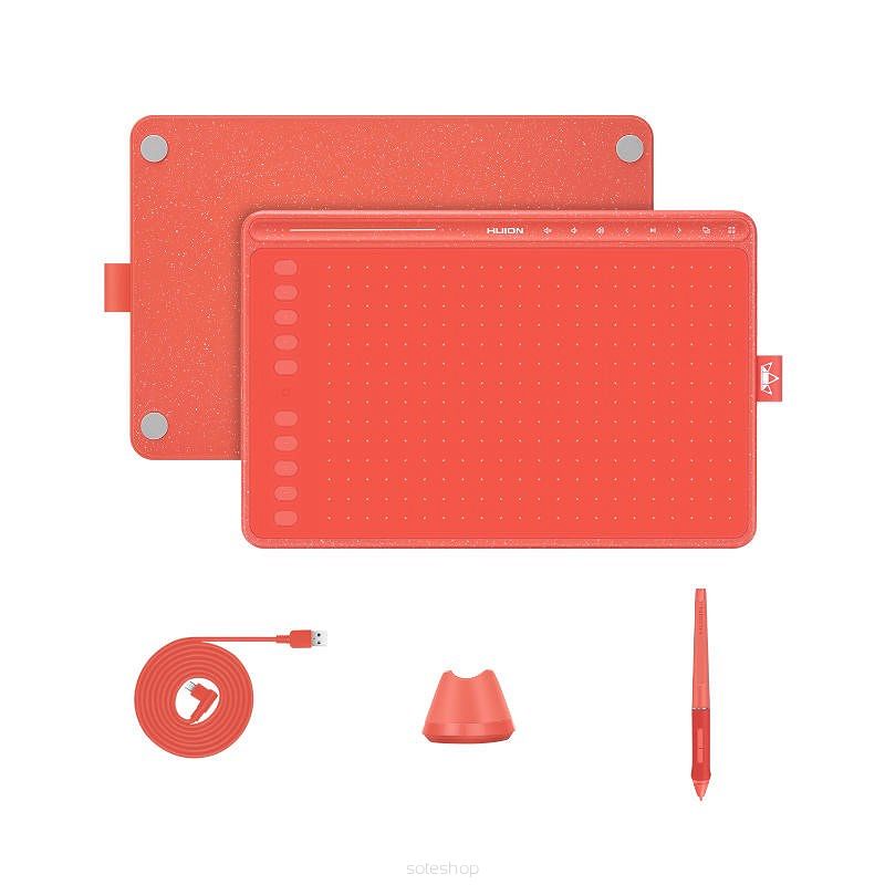 Tablet graficzny Huion HS611 Red