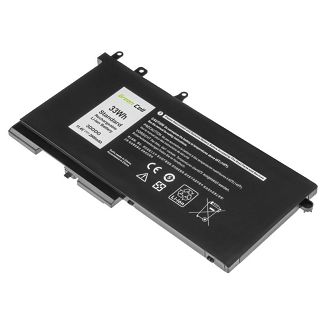 GREEN CELL BATERIA DE146V2 3DDDG 93FTF DELL LATITUDE 5280 5290 5480 5490 5495 5580 5590 2900MAH 11.4V - 3