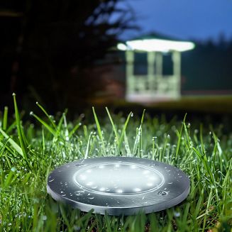 MACLEAN SOLARNA LAMPA NAJAZDOWA OGRODOWA LED IP44, 12 LED SMD, 4000K MCE318 - 5