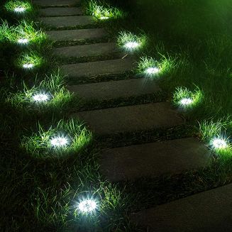 MACLEAN SOLARNA LAMPA NAJAZDOWA OGRODOWA LED IP44, 12 LED SMD, 4000K MCE318 - 8