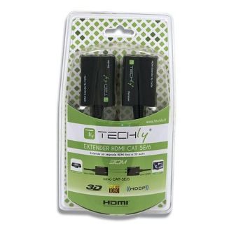 Techly IDATA EXT-E30D rozgałęziacz telewizyjny HDMI - 3