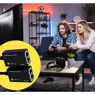 Techly IDATA EXT-E30D rozgałęziacz telewizyjny HDMI - 12