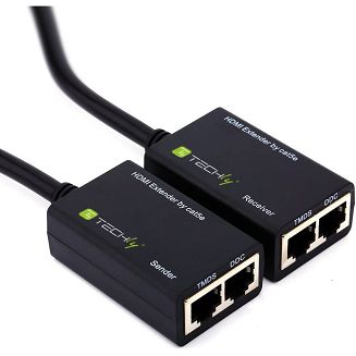 Techly IDATA EXT-E30D rozgałęziacz telewizyjny HDMI - 5