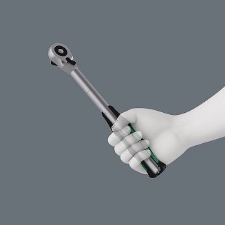 Zestaw kluczy nasadowych z grzechotką Zyklop Hybrid 1/2'' - 6