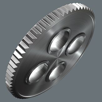 Zestaw kluczy nasadowych z grzechotką Zyklop Hybrid 1/2'' - 4