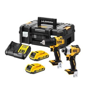 DeWALT DCK2061D2T-QW zestaw combo elektronarzędzi Bateria - 4