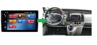 RADIO NAWIGACJA GPS NISSAN PRIMASTAR 2006-2014 ANDROID - 4