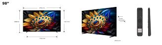 Telewizor TCL 98C655 QLED 98