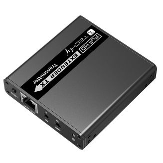 Techly IDATA EXT-E223 przedłużacz AV Nadajnik i odbiornik AV Czarny - 4